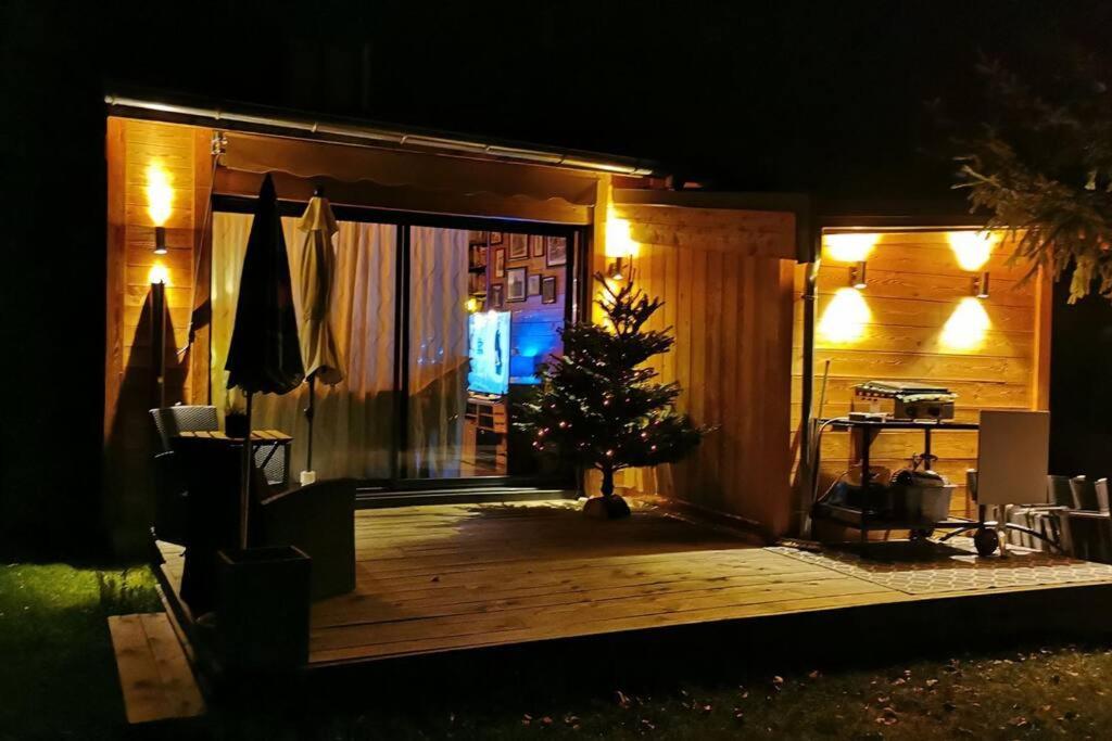 Le 649 Bas De Chalet Serre Chevalier Сен-Шафре Экстерьер фото