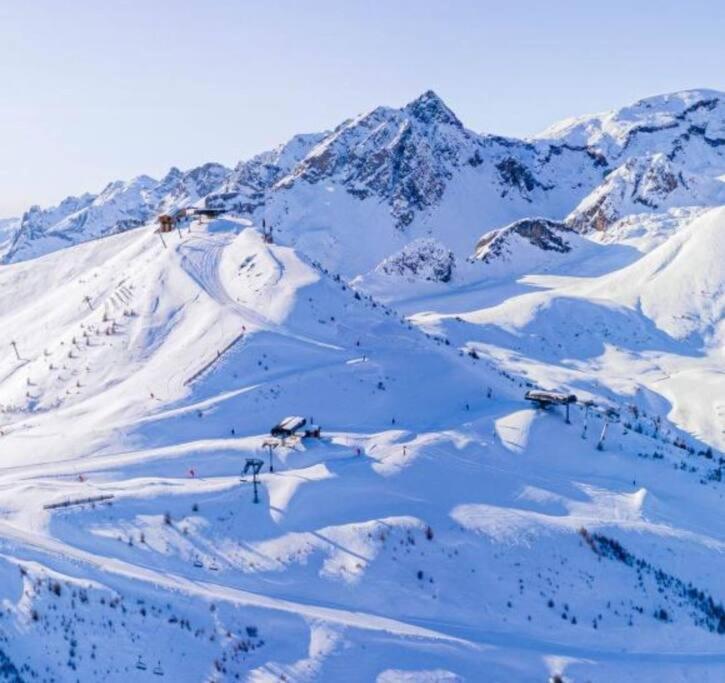 Le 649 Bas De Chalet Serre Chevalier Сен-Шафре Экстерьер фото