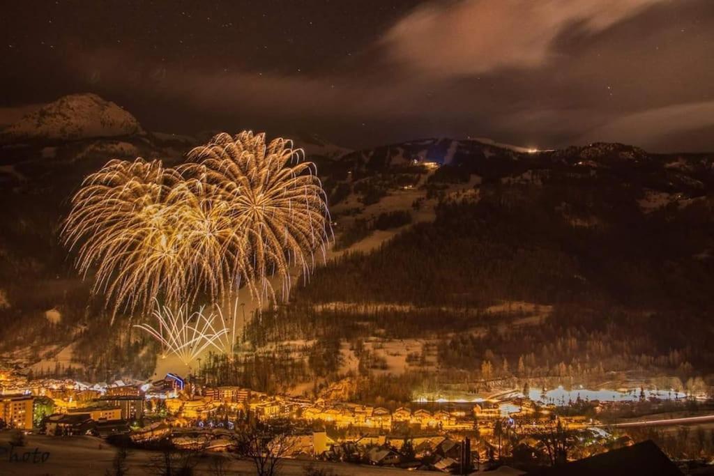 Le 649 Bas De Chalet Serre Chevalier Сен-Шафре Экстерьер фото