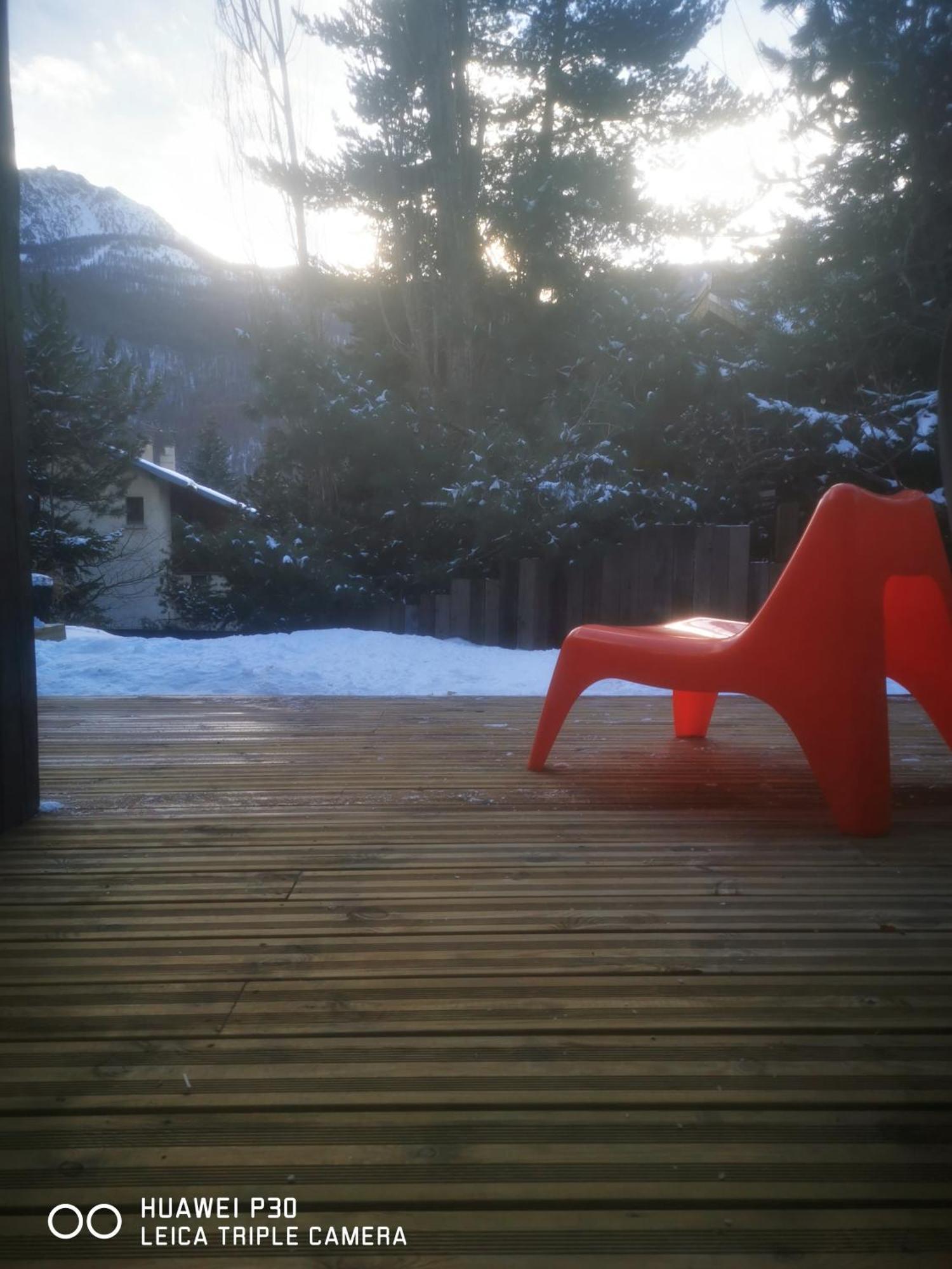 Le 649 Bas De Chalet Serre Chevalier Сен-Шафре Экстерьер фото