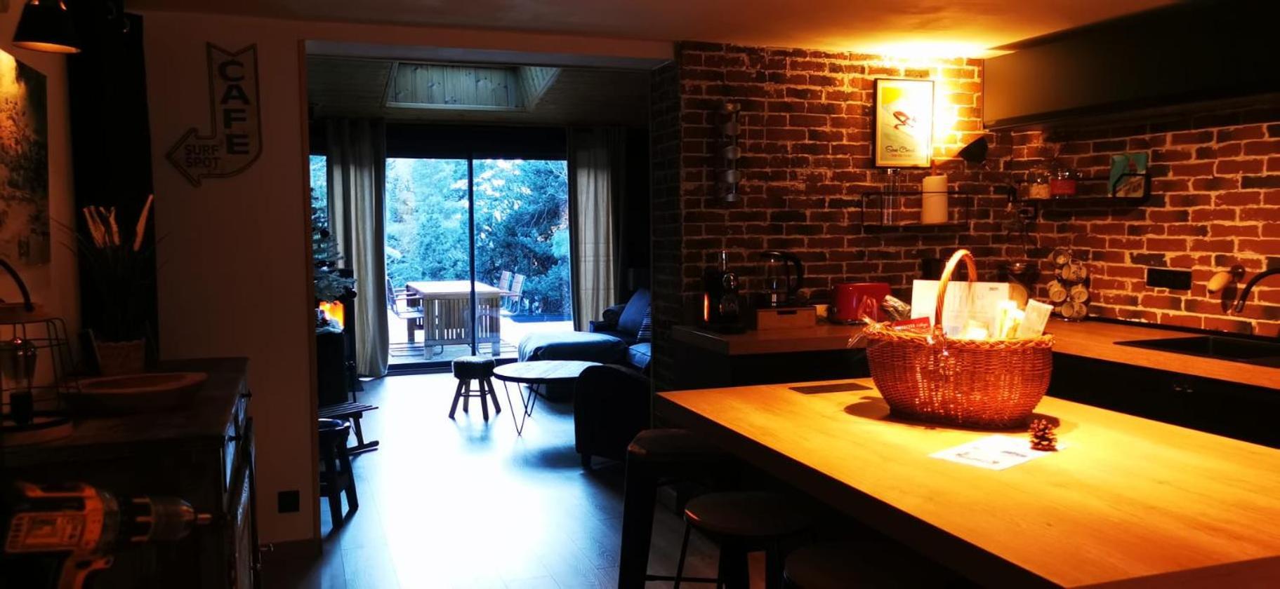 Le 649 Bas De Chalet Serre Chevalier Сен-Шафре Экстерьер фото